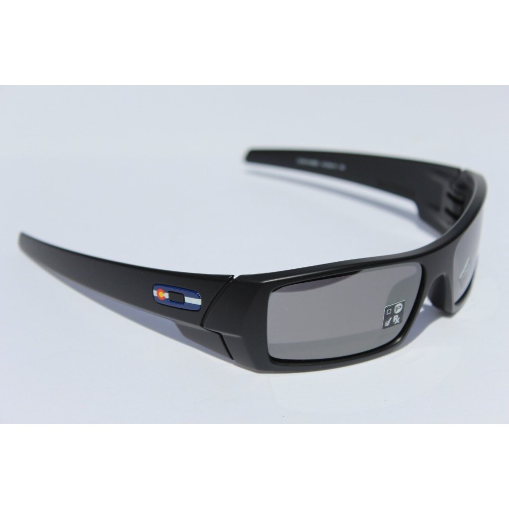 Oakley Gascan Sunglasses Matte Black/Prizm Black Colorado New Oo9014-5860 — image 4 of 8
